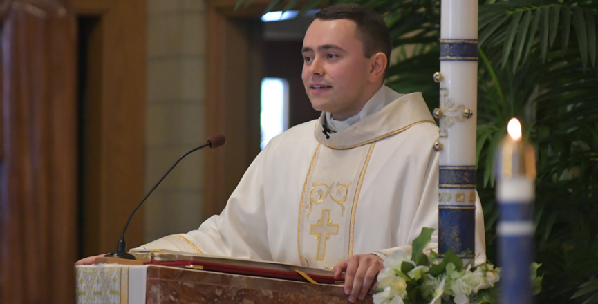 Rev. Mr. Amazeen's First Mass as Deacon