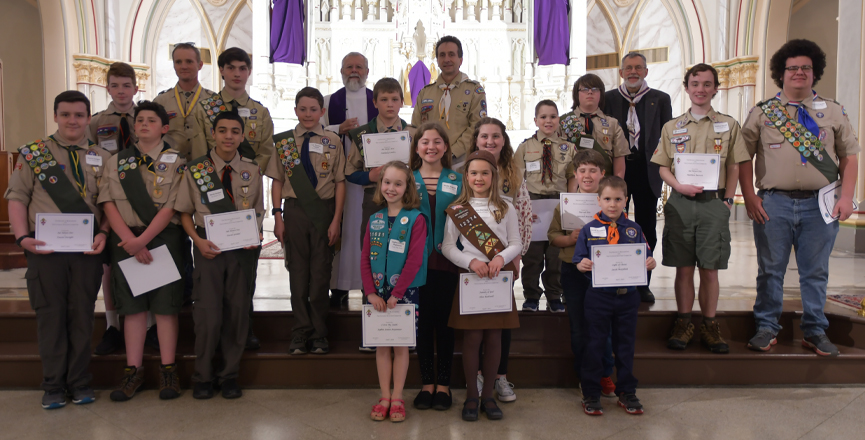 Catholic Scouting Recognition Ceremony
